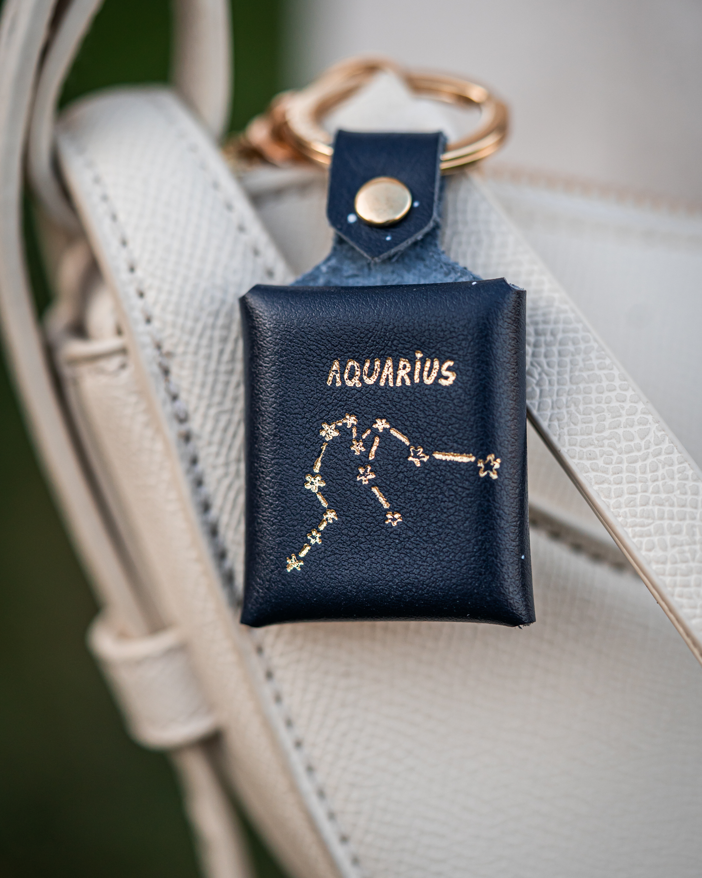 Scorpio Zodiac Keychain - Personalized Mini Photo Album