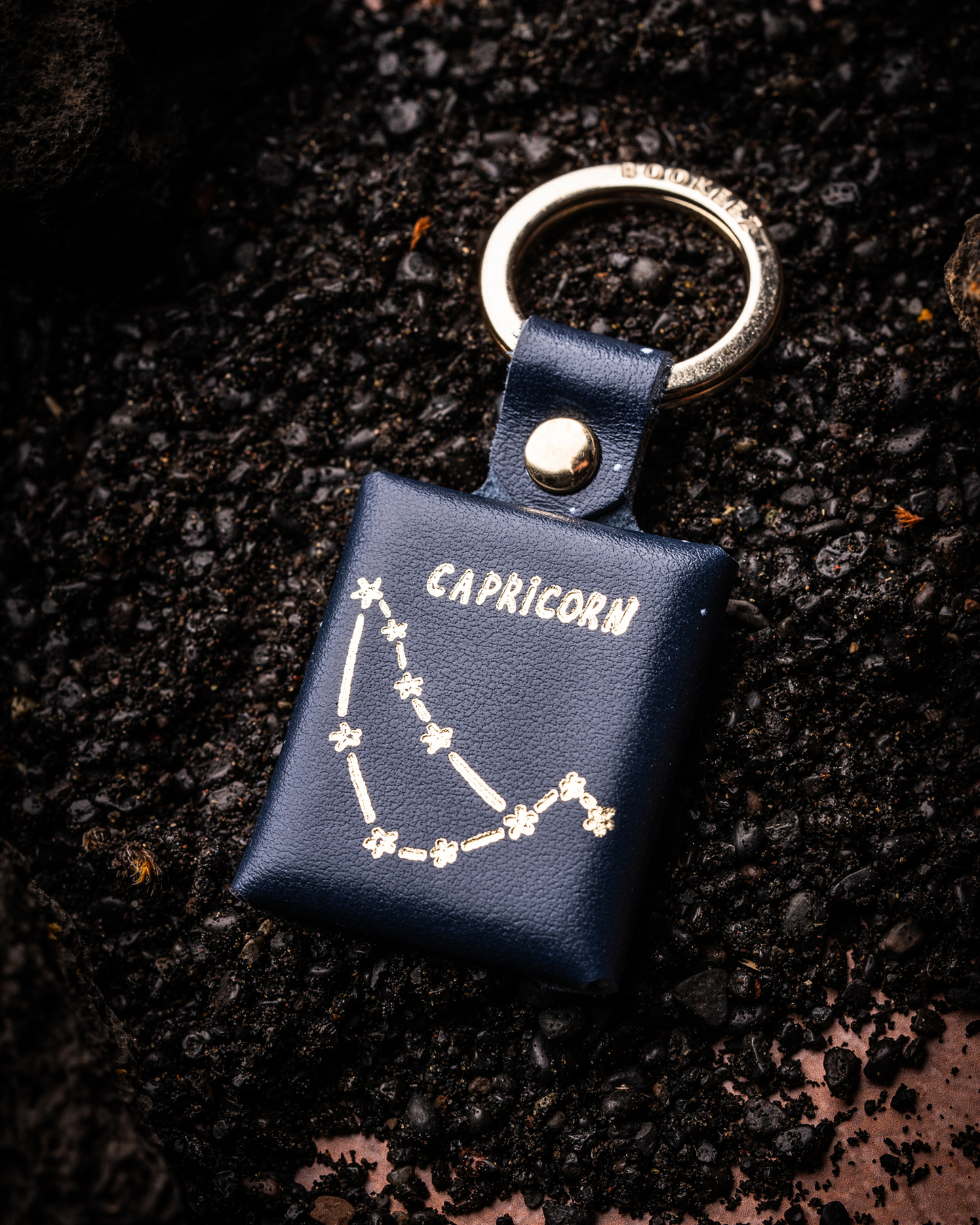 Capricorn Zodiac Keychain - Personalized Mini Photo Album