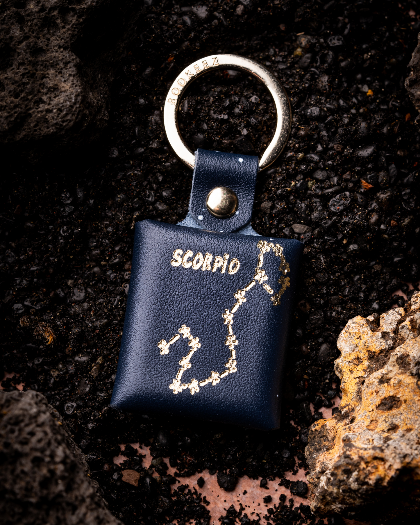 Scorpio Zodiac Keychain - Personalized Mini Photo Album