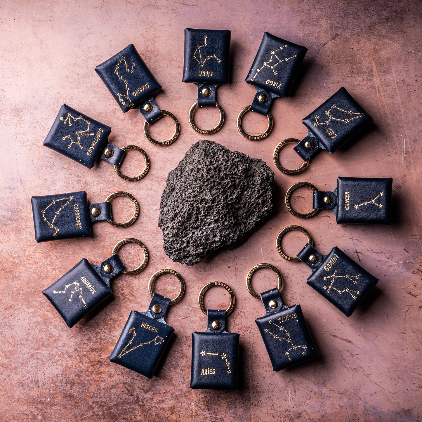 Sagittarius Zodiac Keychain - Personalized Mini Photo Album